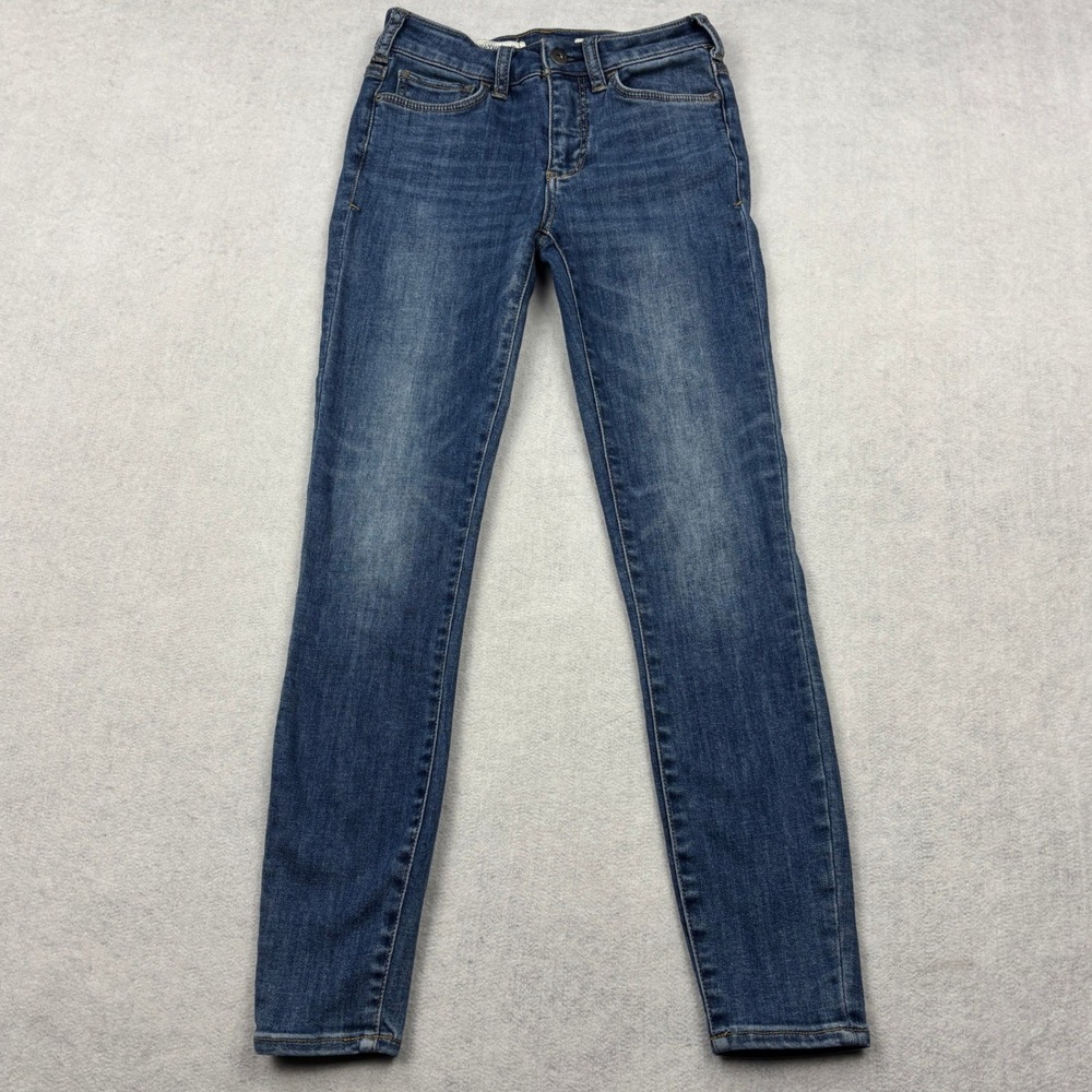 Pilcro Anthropologie Jeans Womens 25 Blue Denim Legging High Rise Skinny Stretch